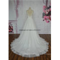 Backless New Design Frech Style Elegant Wedding Dress